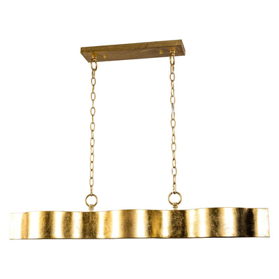 5-Light Golden Modern Dry Rated Pendant Lighitng